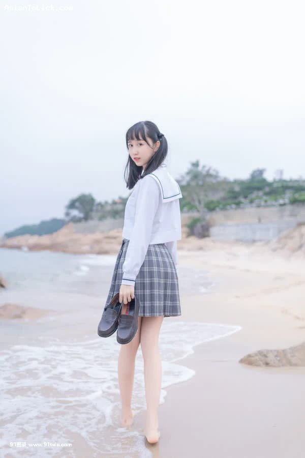 木绵绵OwO NO.038 海边JK [40P] [39P][振袖 写真 東京]