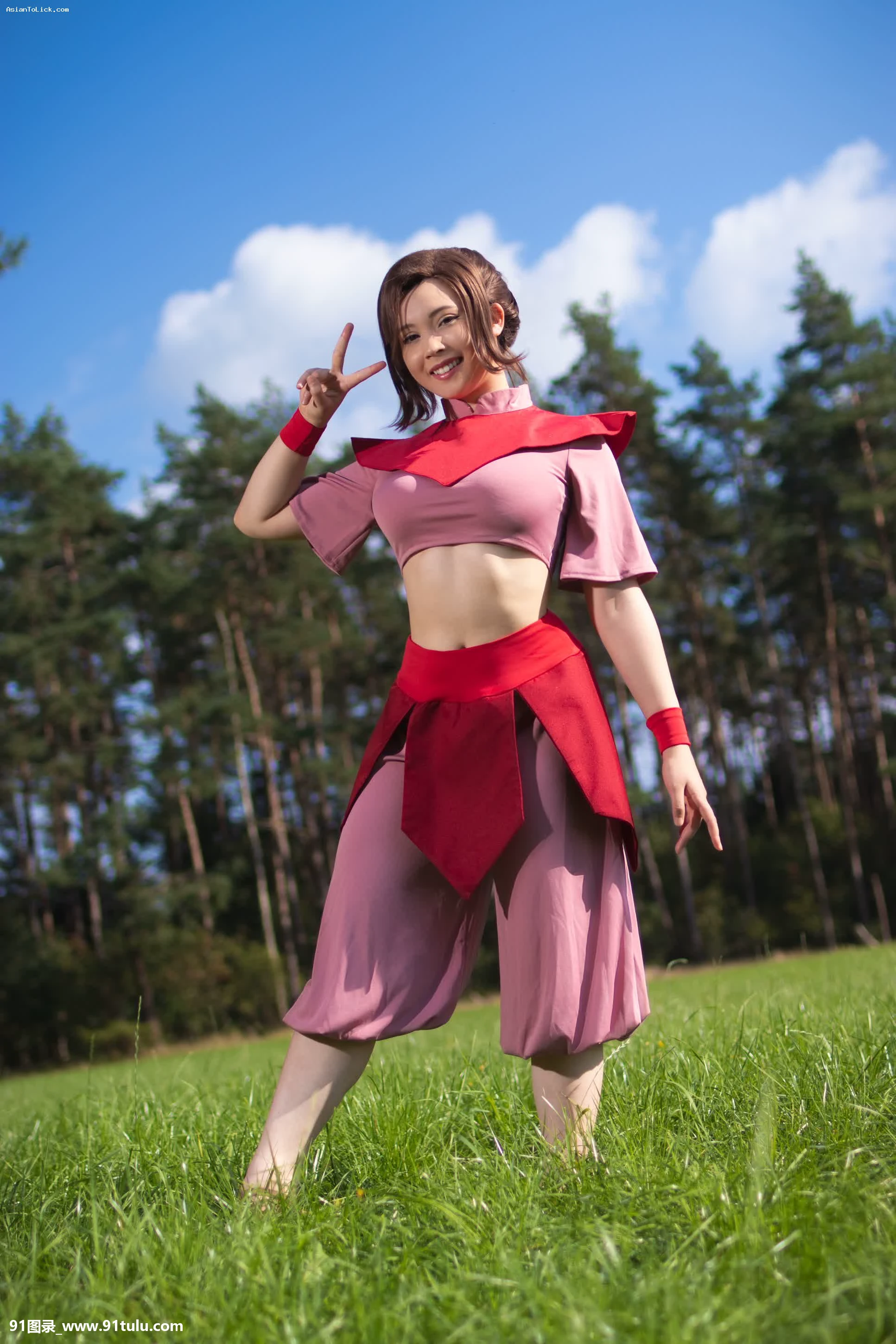 Virtual Geisha   Ty Lee   Avatar The Last Airbender Nude Cosplay [55P][京都 写真 学校]