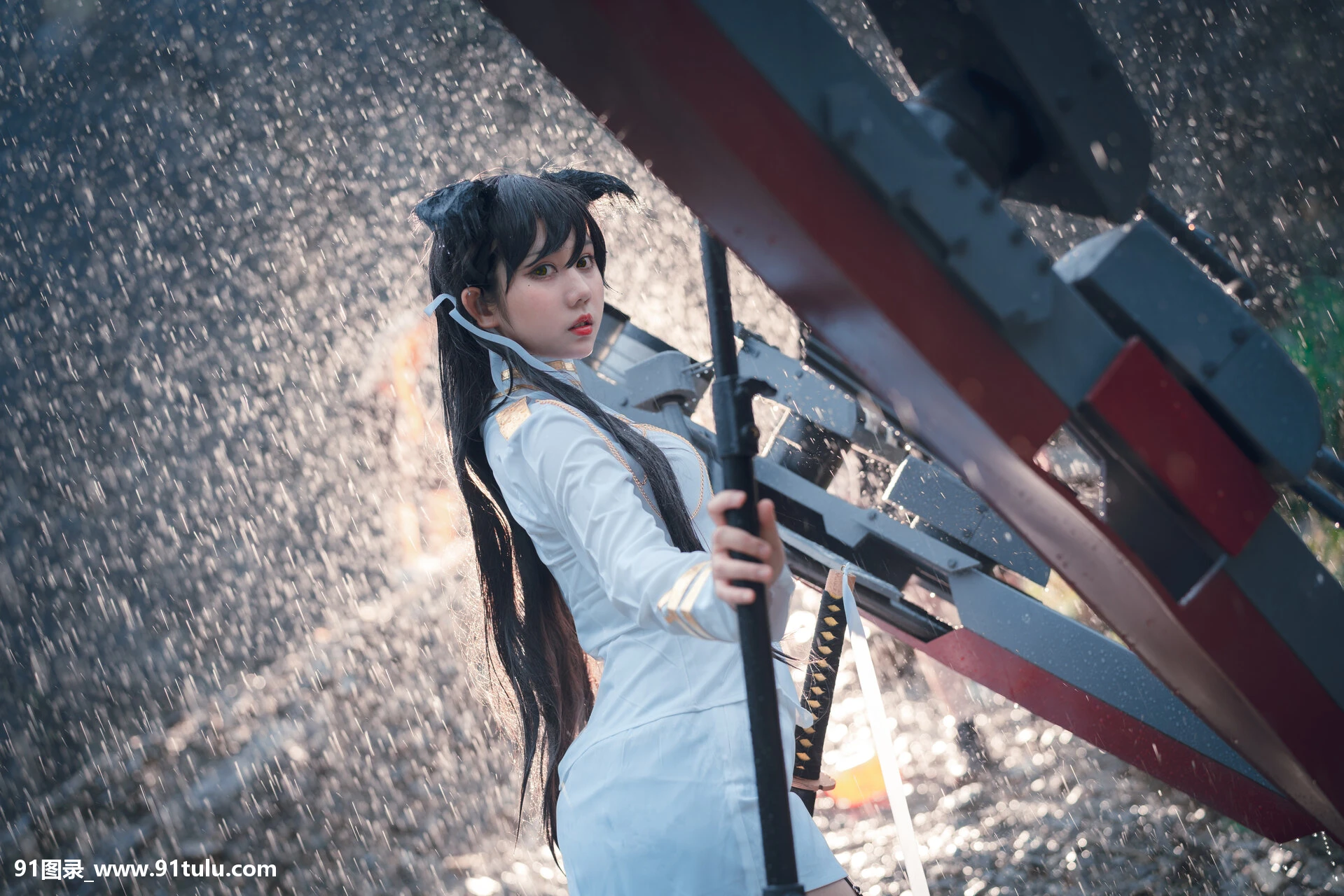 Cosplay [镜酱_kagami] 爱宕 Atago Azur Lane [16P][ペンダント 写真]