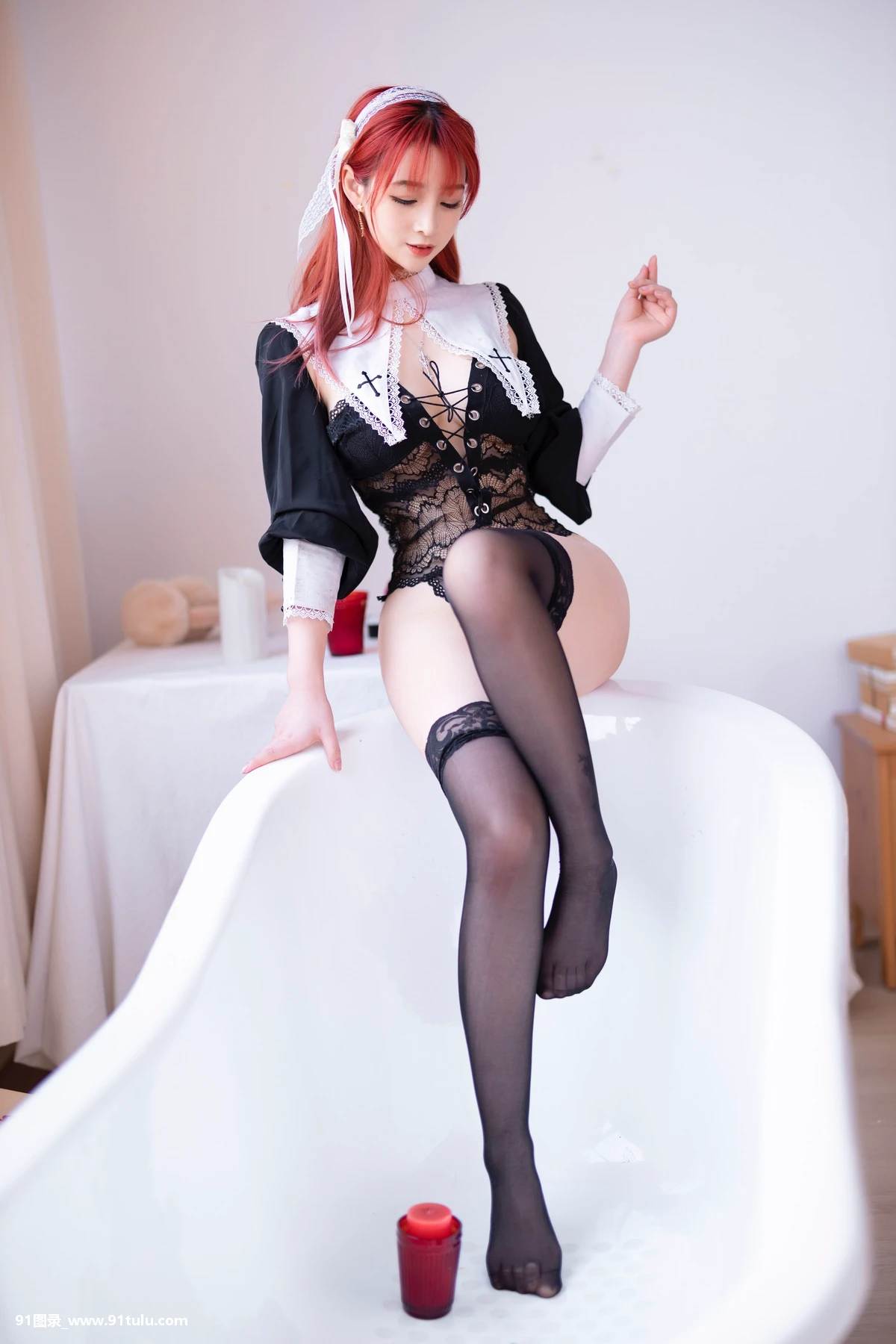 Cosplay [叉子宝宝] 合集 Nurse [55P][ソフトバンク ホークス 写真]